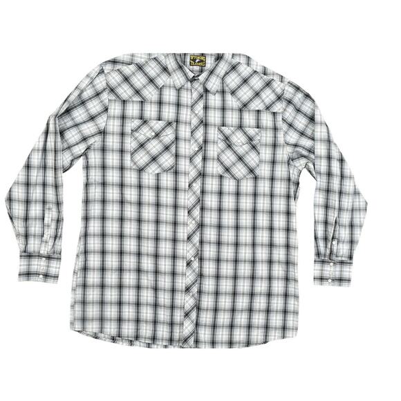Wyoming Traders Men's 3XL Multicolor Cotton Shirt western Pearl Snap - Picture 1 of 8